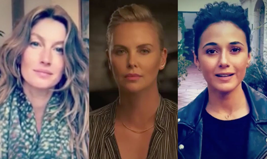 Gisele Bundchen, Charlize Theron, Emmanuelle Chriqui Gisele Bundchen, Charlize Theron, Emmanuelle Chriqui